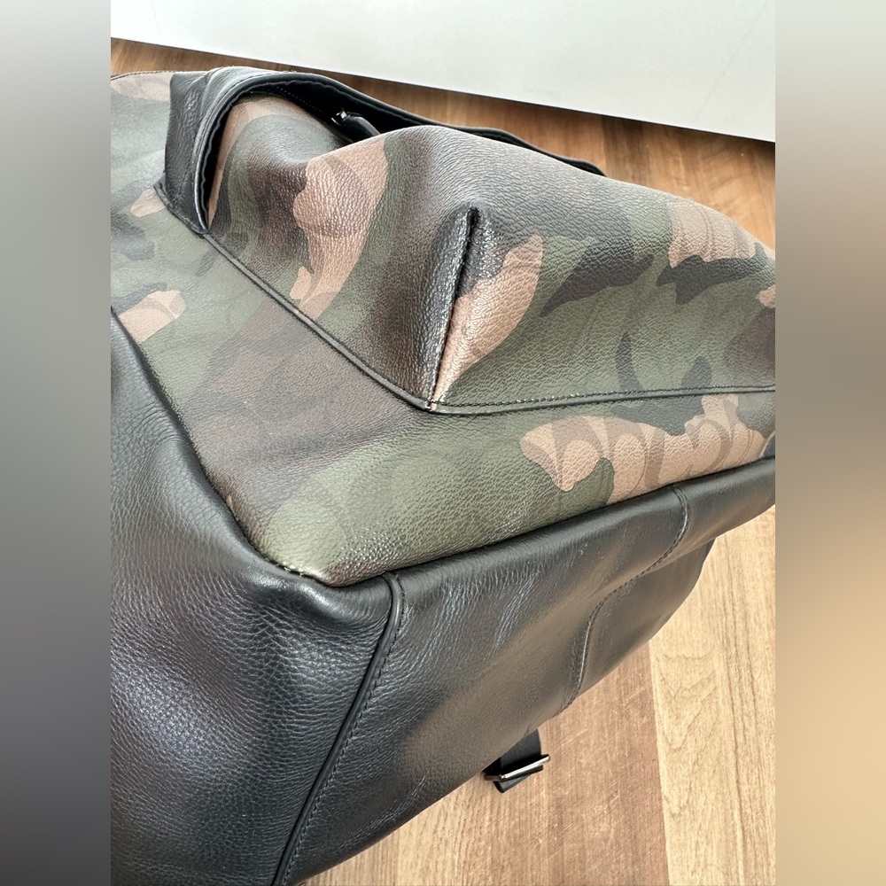 COACH Leather Backpack - Picture 8 of 17